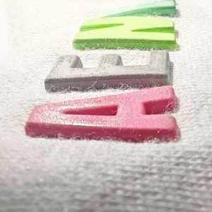 Made in China Customized Heat Transfer Silicone Patch OEM Iron on <b>Sticker</b> Soft Tags High Quality Waterproof logo for Clothing - Product Image 2