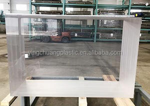 Hoja de piscina de acrílico grueso transparente de alta calidad Panel de vidrio acrílico para exteriores para piscinas Precio - Product Image 4