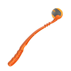 All'ingrosso Sport Pet Ball Launcher cane durevole giocattolo palla da Tennis palo da lancio a più lunga distanza interattivo Pet Training Fetch Play - Product Image 1