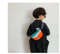 Petit sac de poitrine unisexe pour enfants, à bandoulière réglable, mode mignonne, pour loisirs en plein air, vente en gros