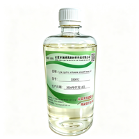 Huile de base lissante à faible teneur en siloxane cyclique, huile de silicone auto-émulsifiante pour le traitement de finition des tissus en fibres chimiques, polyester et coton