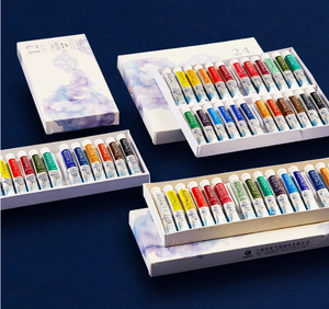 <span class=keywords><strong>Marie</strong></span>'s Brand Professional Beginner Student <span class=keywords><strong>Aquarelle</strong></span> 9ml par tube Liquide pour papier Verre Peint à la main Art Supplies Set - Product Image 1