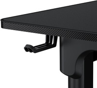 Meistverkaufter Gaming Elektrischer Steh-Sitz-Schreibtisch Höhenverstellbar mit Kohlefaser-Oberfläche Integriertes Kabelmanagement für Zuhause