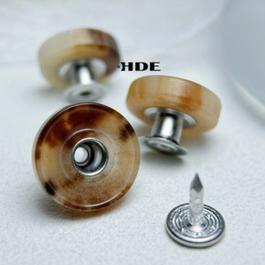 Nút cài xoay không cần may, có thể tháo rời, hình tròn, dùng cho quần jean, quần yếm, áo khoác, phụ kiện thời trang - Product Image 4