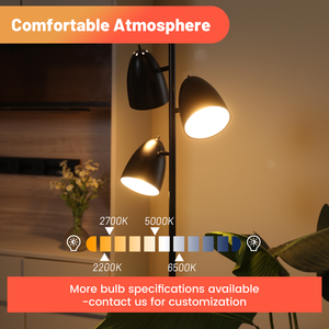 Nhà Máy Bán Buôn <span class=keywords><strong>A19</strong></span> <span class=keywords><strong>8W</strong></span> E26 Thay Đổi Độ Sáng Sợi Thủy Tinh Dẫn Ánh Sáng Bóng Đèn 1100lm 2700K 5000K 6500K AC Nhà Tiết Kiệm Năng Lượng - Product Image 4