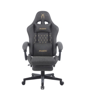 เก้าอี้เกมมิ่งปรับเอนได้ดีไซน์ใหม่พร้อมที่พักเท้า สีน้ำตาล - Product Image 3