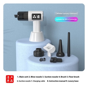 <span class=keywords><strong>Aspiradora</strong></span> Inalámbrica <span class=keywords><strong>Potente</strong></span> <span class=keywords><strong>y</strong></span> Ligera, Mini Aspirador de Mano Recargable para Coche <span class=keywords><strong>y</strong></span> Escritorio - Product Image 6