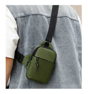 Mochila Bandolera Deportiva Impermeable de Gran Capacidad, Ligera, Informal, de Tela Oxford, Estilo Coreano, para Teléfono Móvil - Product Image 5