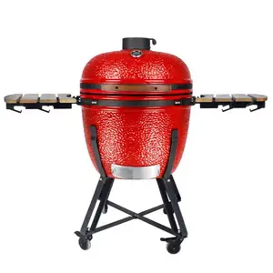 Portable Rotisserie Camping Ceramic Indoor Outdoor Vertical Bbq Charcoal Grills Smoker Manufacturers