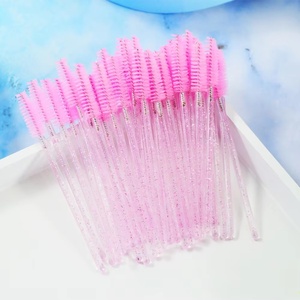 Brosse à cils, pinceaux de maquillage, applicateur de <span class=keywords><strong>mascara</strong></span> jetable individuel, peigne, baguette, outils de maquillage pour les cils, 6 couleurs - Product Image 6