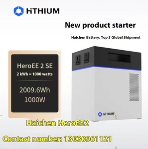 สถานีพลังงานแสงอาทิตย์อเนกประสงค์ขนาดกะทัดรัด 1000W 2kWh แบตเตอรี่ 11000+ รอบการใช้งาน - Product Image 2
