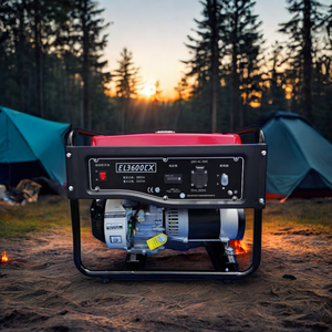 पोर्टेबल 4 स्ट्रोक गैसोलीन जेनरेटर इलेक्ट्रिकल स्टार्ट/एटीएस 3000 5000 6000 7000 8000 वॉट पेट्रोल जेनरेटर - Product Image 2