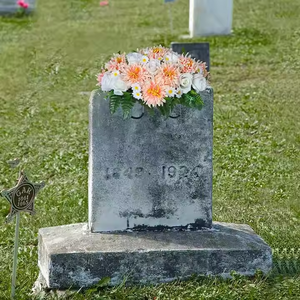 <span class=keywords><strong>Flores</strong></span> de <span class=keywords><strong>cementerio</strong></span>, sillín, <span class=keywords><strong>flores</strong></span> conmemorativas <span class=keywords><strong>artificiales</strong></span> duraderas <span class=keywords><strong>para</strong></span> decoración de tumba al aire libre, decoración de tumba de primavera y verano - Product Image 6