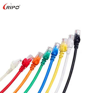 สายแลนแบบหลายคอร์ 8 คอร์ รุ่นที่ได้รับการรับรอง สีตามสั่ง ความยาว 100 เมตร สายแพทช์อีเธอร์เน็ต ผลิตจากลวดขนาด 7*0.16 มม. สำหรับงานเครือข่าย - Product Image 1