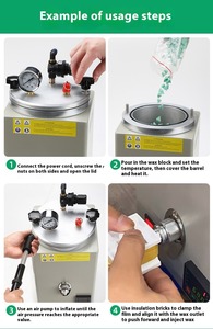Machine d'injection de cire pour bijoux, équipement d'injection de cire numérique 0055, injecteur de cire précis et efficace - Product Image 6