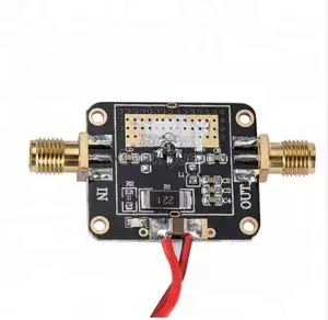 DC 12V 0.01-2000MHz 2GHz LNA Broadband RF Low Noise Amplifier Module VHFUHF Gain 32dB AMP Board