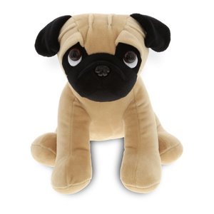 22cm Unisex sevimli kıvırcık oyuncak köpekler yumuşak foxchildren yavru doldurulmuş oyuncak çan ile çocuklar için PP pamuktan yapılmış