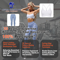 Leggings de sport personnalisés en nylon et élasthanne pour fitness et gym, taille haute, effet push-up, évasés pour le yoga
