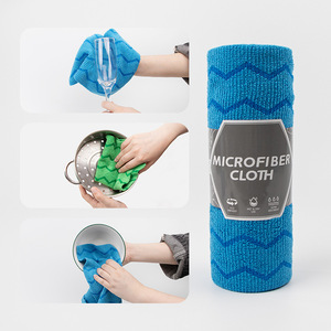 Microfiber Cloth <b>Roll</b> 30x40cm Multi-Use Cleaning Cloth For Kitchen Stove - Product Image 4