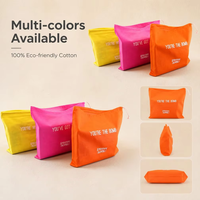 Sac de rangement en toile douce réutilisable en lin naturel et coton biologique avec cordon de serrage, protège-vêtements