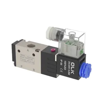 Valvola solenoide CNC elettrica a 3 vie valvola controllata aria tipo 3V110-M5 elettrovalvola a solenoide