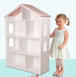 Estantería de Madera de Estilo <span class=keywords><strong>Popular</strong></span> para Almacenamiento de Libros, Exhibición de Muñecas, Librería para Casa de Muñecas para Niños - Product Image 1