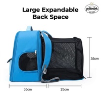 Sac de transport populaire, léger, modulaire et extensible avec fermeture éclair, grande capacité, pour petits chiens/chats, idéal pour les séances d'entraînement