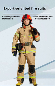 Combinaison de pompier Ruijunhong Nomex, intégrale, ignifuge, pour intervention en cas d'incendie, équipement de protection individuelle (EPI) - Product Image 2