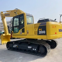 Escavatore Cingolato Usato Komatsu PC200 da 20 Tonnellate, Modello 2024 con Sistema Idraulico Stabile e Motore ad Alta Potenza (Consumo PC220-8)