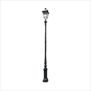Lampes de jardin anciennes européennes pour l'extérieur Lampes décoratives à <span class=keywords><strong>LED</strong></span> à télécommande alimentées par courant alternatif IP55 avec poteaux modernes - Product Image 6