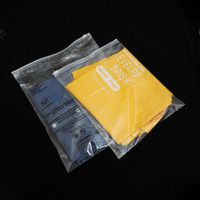 Sac en plastique CPE givré imprimé en héliogravure, recyclable et personnalisé, avec fermeture éclair supérieure pour chaussures, chaussettes, fourrures - Polybag du fabricant