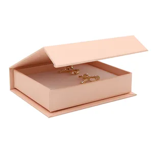 कस्टम लक्जरी गुलाबी गहने सेट उपहार बॉक्स के लिए कस्टम लक्जरी गुलाबी गहने सेट उपहार बॉक्स के लिए