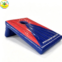 Juego Inflable de Lanzamiento para Formación de Equipos, Juego Inflable de PVC Comercial para Actividades de Team Building, Eventos Corporativos y Actividades al Aire Libre