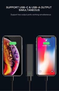 แบตสำรอง PPS 5000 มิลลิแอมป์ รองรับ PD 18W ตัวเครื่องอะลูมิเนียม ช่องเสียบ USB และ USB-C สำหรับ <span class=keywords><strong>iPhone</strong></span> <span class=keywords><strong>11</strong></span> <span class=keywords><strong>Pro</strong></span> Max จัดส่งฟรี - Product Image 2