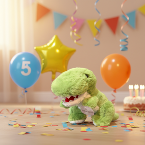 Peluche Dinosauro Moderno da 11 Pollici per Decorazione, Regalo di Compleanno con Stampa Digitale NYFY-1267 Cina MOQ 100 - Product Image 3