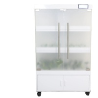 Nouvelle serre agricole plantation de feuilles système hydroponique intelligent jardin intérieur Simple verre hydroponique armoire légumes