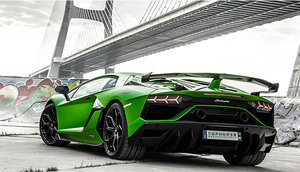 Nuovo Spoiler Posteriore in Fibra di Carbonio Leggera con Resina Epossidica per <span class=keywords><strong>Lamborghini</strong></span> LP700/LP720, Stile SVI - Product Image 5