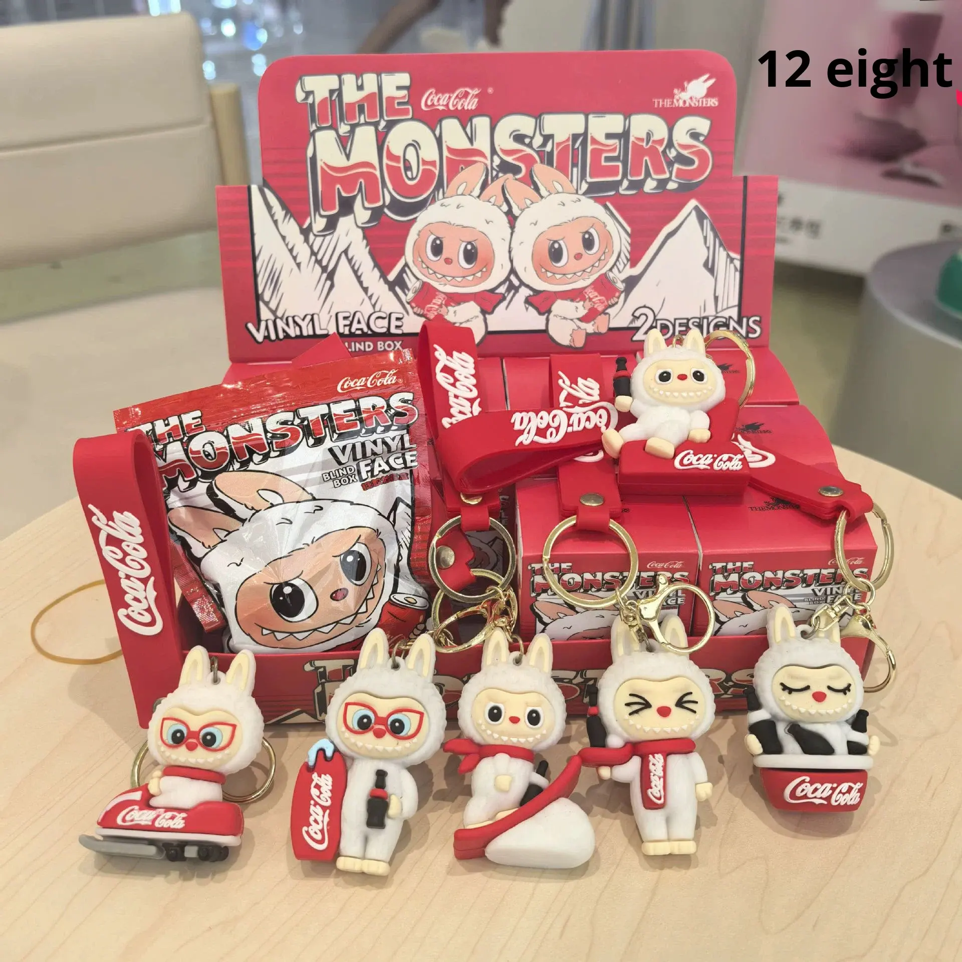 Coca Cola Keychain - 2025 New Design Plush & Metal Style