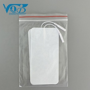 TENS-Gerät <span class=keywords><strong>Pads</strong></span> 2x4 Zoll Wiederverwendbare Latexfreie Ersatzpads Elektrodenpads mit Verbessertem Selbstklebenden Verschluss für Muskelstimulator - Product Image 5