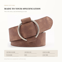 Ceinture large multicolore avec boucle double anneau en O, ceinture de mode pour femmes, vente en gros, fournisseur OEM ODM