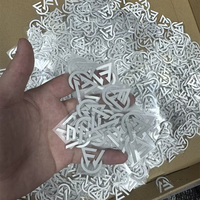 En gros 3D Réfléchissant Épais Silicone Lettrage Film Laser Transfert De Chaleur Impression Presse À Chaud Patchs