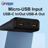 Batería Externa Portátil Ultra Delgada con Pantalla Digital Personalizada, 10000mAh/20000mAh, Puertos USB Tipo-C Duales, Salida 5V3A, Carga Rápida de Li-Polímero
