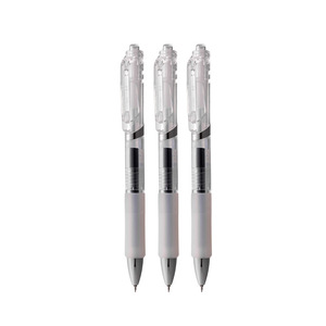 Stylo roller à bouton-poussoir Deli S01-St 0,5 mm noir séchage rapide pour étudiants et examens - Product Image 5