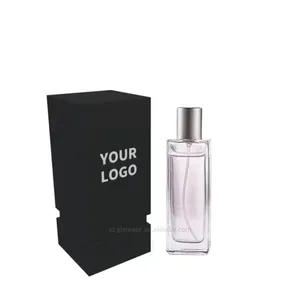Pakistan Premium Rectangle Square Perfume Fragrance Glass Bottles Empty 50ml Parfum Bottle For Men And Women