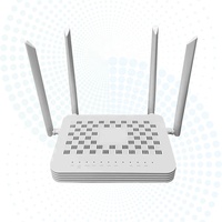 Streaming HD Dual-Band Wi-Fi6 AX3000 4GE+USB3.0+CATV+POTS Fiber Optik ONU untuk FTTH ONU ONT