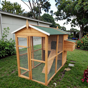 SDC0802防水屋根屋外チキンコープソリッドファー木製大型木製 - Product Image 4