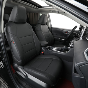 Fundas de Asiento de Coche de Cuero Genuino de China, Diseño Deportivo de Lujo EKR, 7 Plazas, para Toyota RAV4 2003 - Product Image 1