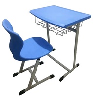 Mobilier scolaire Bureau et chaise pour une personne École primaire Salle de classe Étudiant Table et chaise