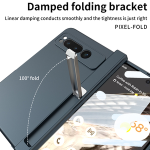 Coque Ultra Pixel 9 Pro <span class=keywords><strong>Fold</strong></span> pour Pixel 10 Pro <span class=keywords><strong>Fold</strong></span> Z <span class=keywords><strong>Fold</strong></span> <span class=keywords><strong>4</strong></span> Luxe Magnétique Charnière Étui Google Stylet Pochette Fabriqué en Matériau PC Durable - Product Image 2