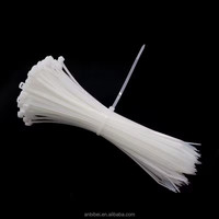 Attaches-câbles autobloquantes ANBIBEI 5*100mm 2.5mm en Nylon 66 Blanc pour câbles électriques – Écologiques, Durables, Résistantes aux températures de service